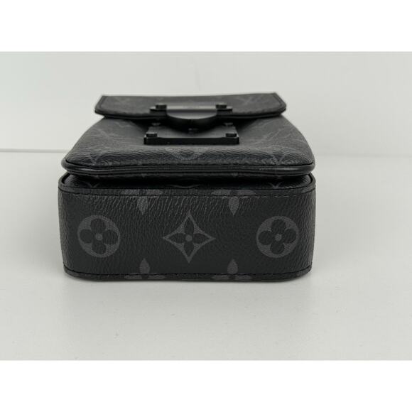 Louis Vuitton Rock Vertical Black Canvas & Leather Wearable Wallet - Picture 8 of 16